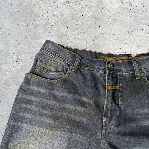 Marithe Francois Girbaud Jeans Men’s Size 38 Blue Denim Straight Leg Y2K - Picture 9 of 13